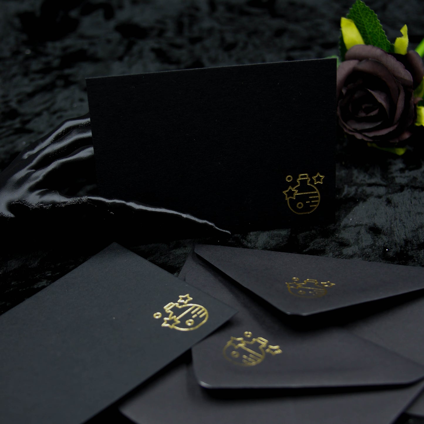 Mini Potion Bottle Notecards & Envelopes Gothic Stationery Set