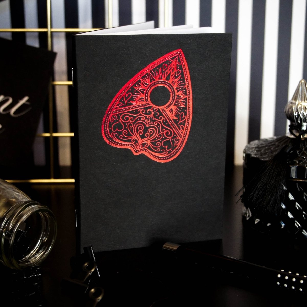 Gothic Notebook refills Planchette design