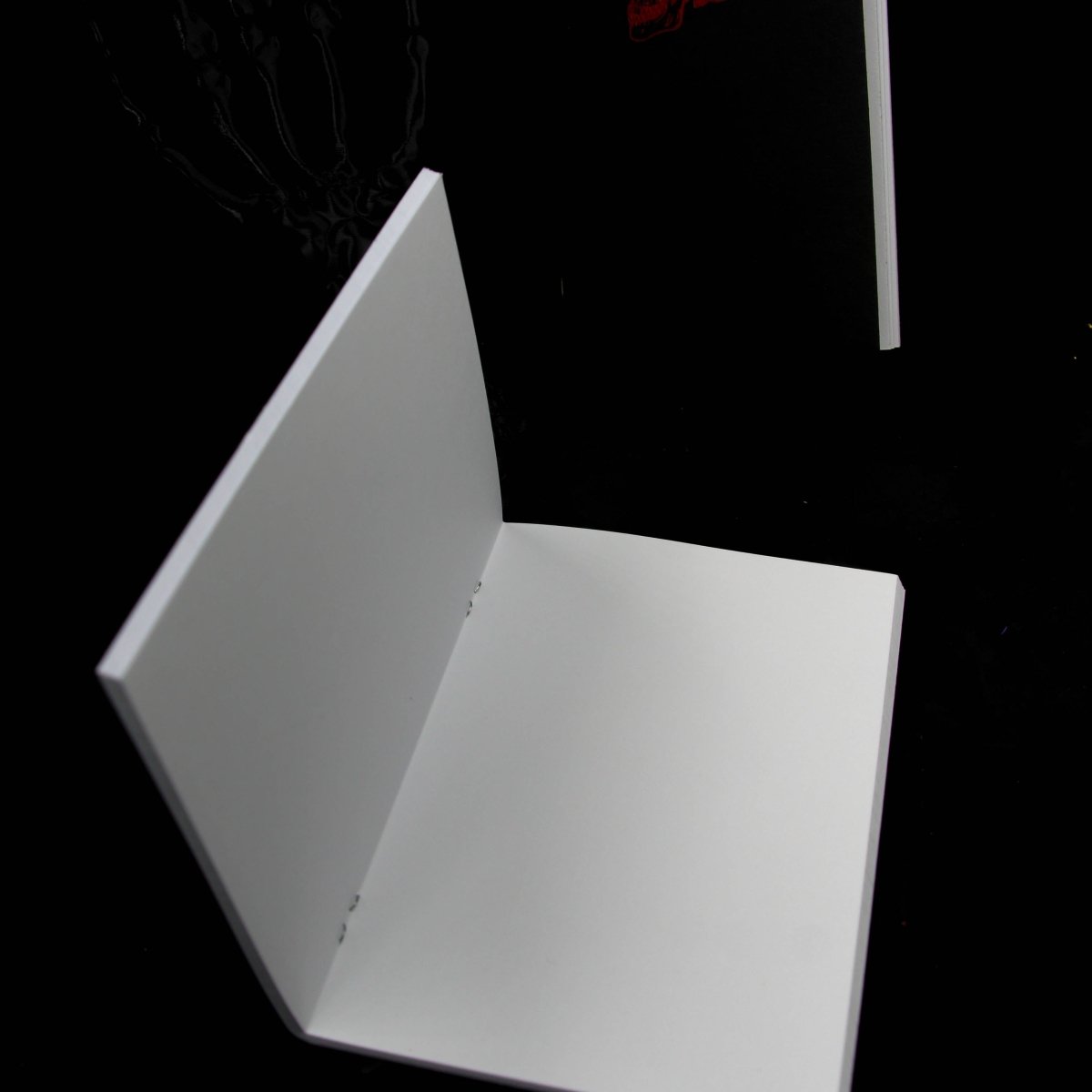 Inside of our gothic travellers notebook refill