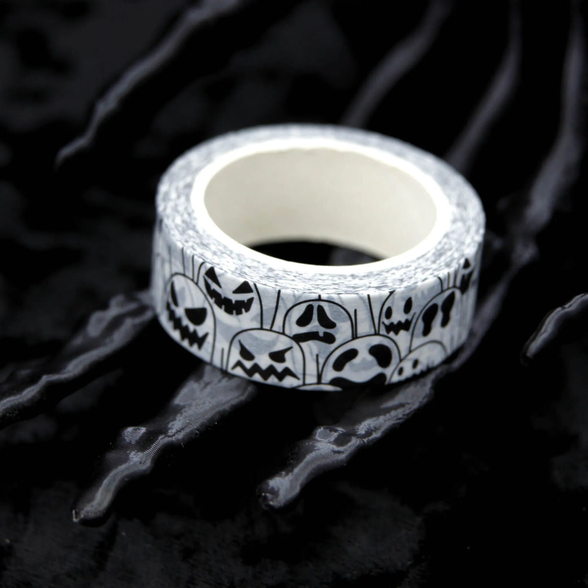 Ghost Faces Washi Tape - The Gothic Stationery Company - Washi Tape