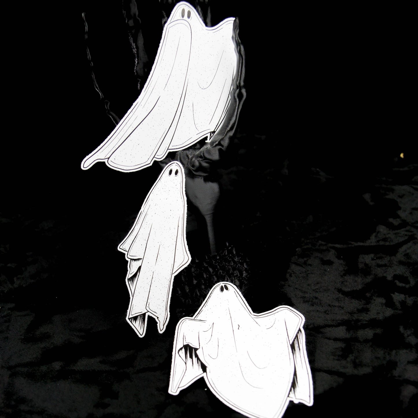 Ghost Vinyl Sticker | Pack of 3