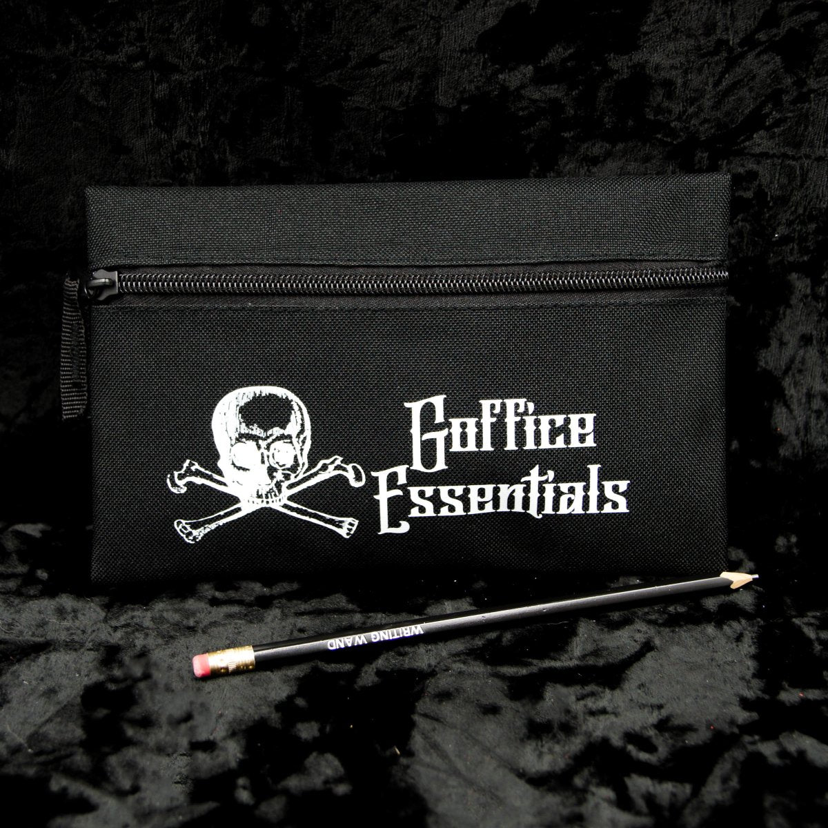 Gothic Skull Pencil Case | Goffice Essentials - The Gothic Stationery Company - Pencil Case