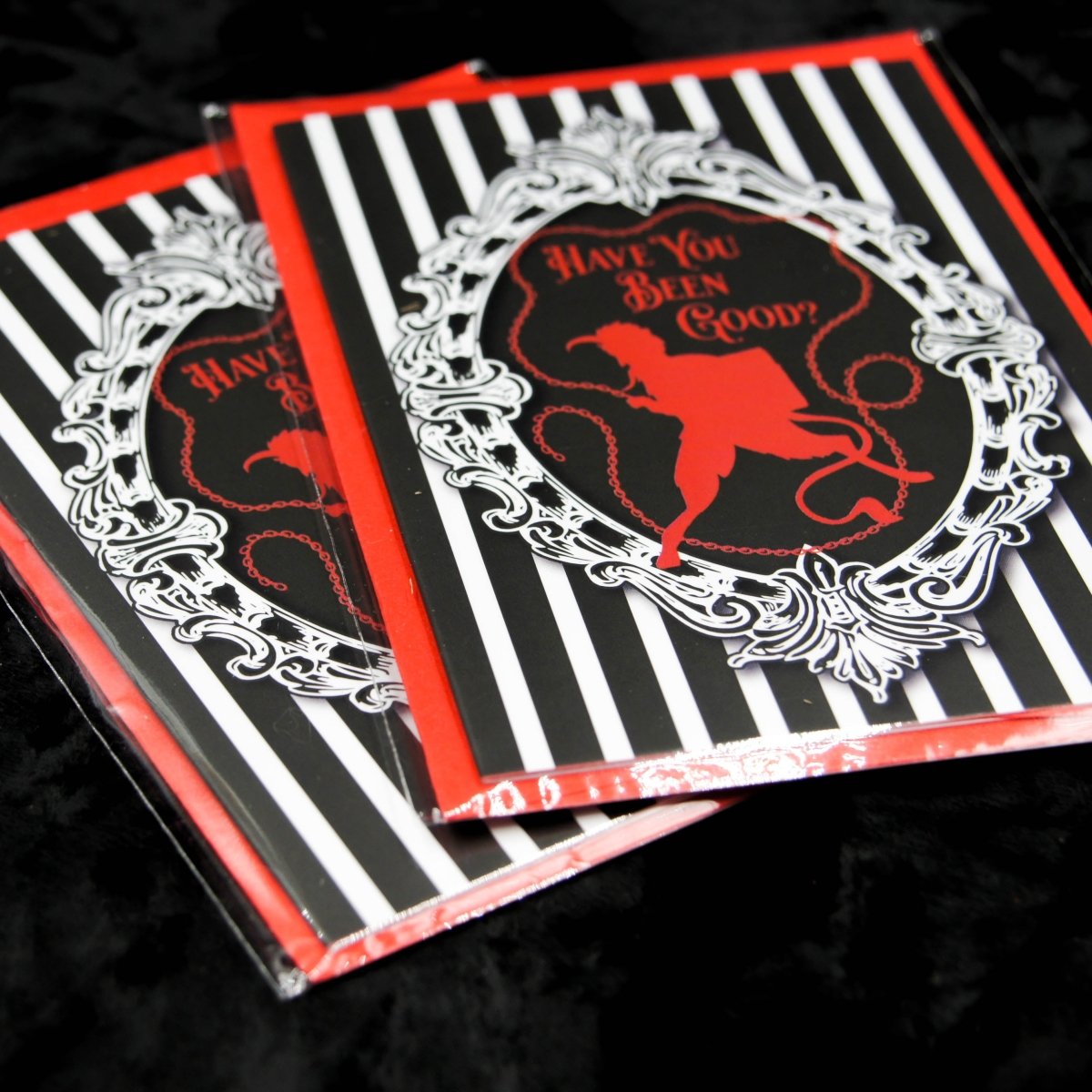 Gruss Vom Krampus Gothic Christmas Card