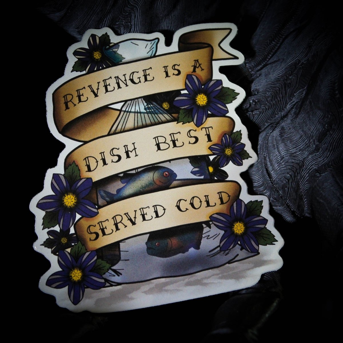 La vengeance est un plat qui se mange froid - Piranha Bag