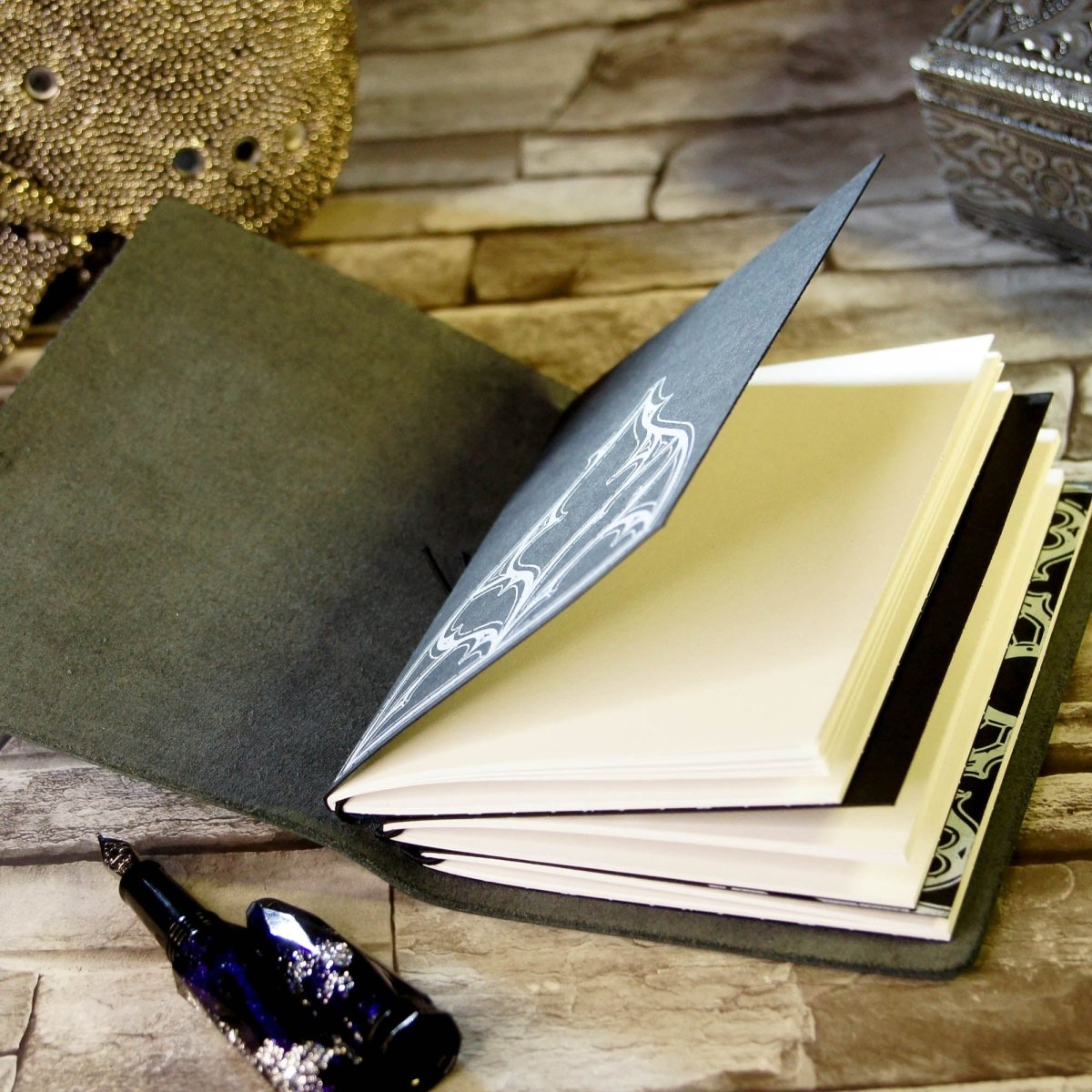 Gothic Arch Window Leather Travellers Notebook - The Gothic Stationery Company - Notebooks