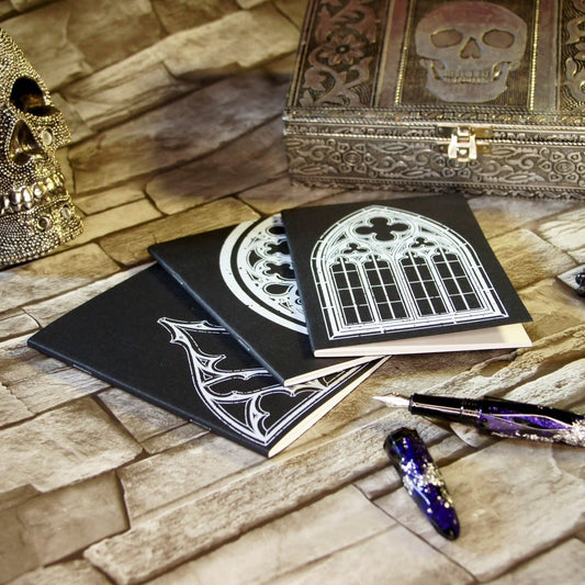 Gothic Window A6 Notebook - The Gothic Stationery Company -