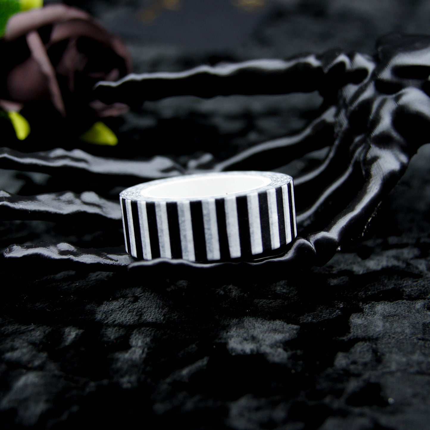 Black & White Striped Washi Tape