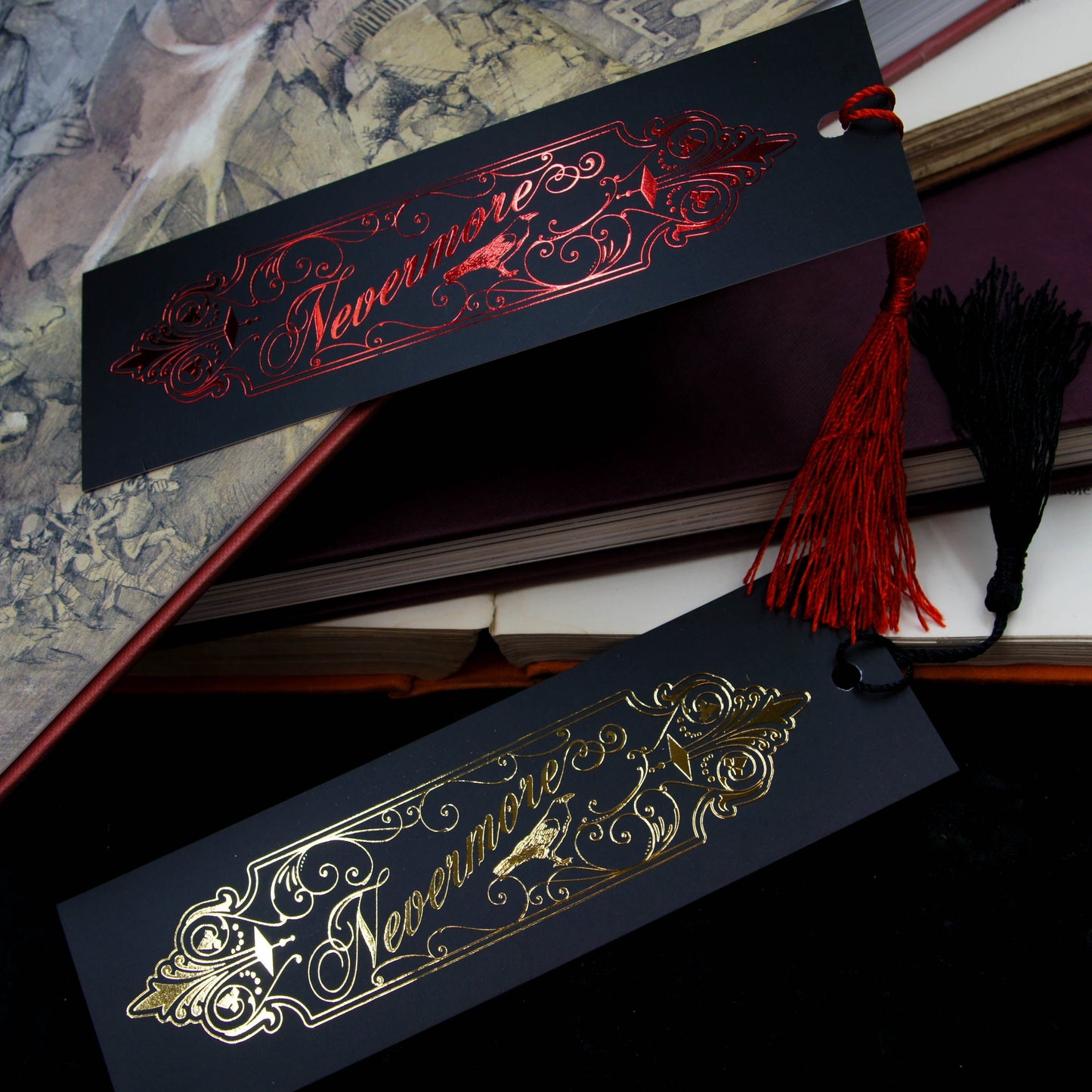 Edgar Allen Poe Bookmark - Nevermore