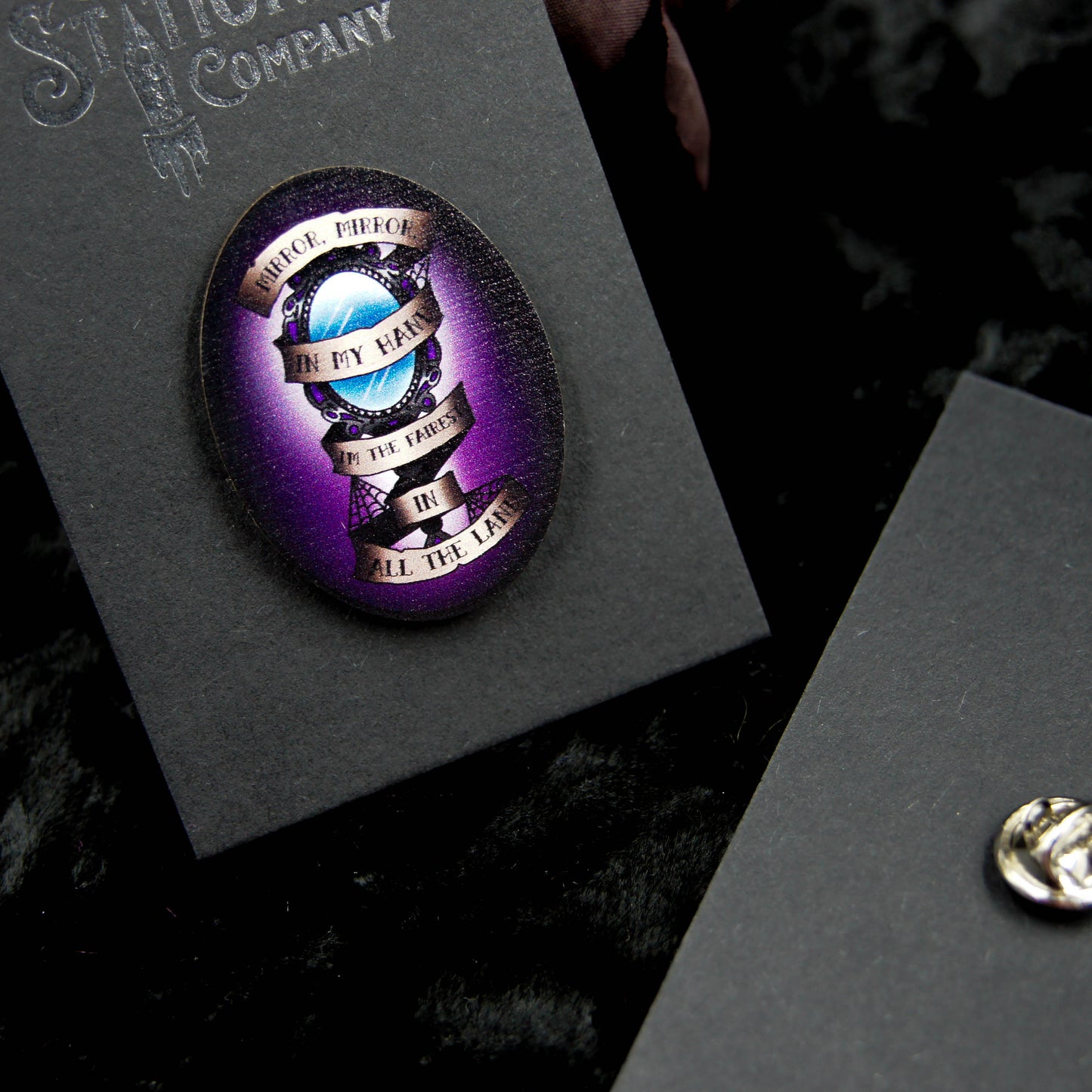 Mirror Mirror Badge | Dark Fairytales