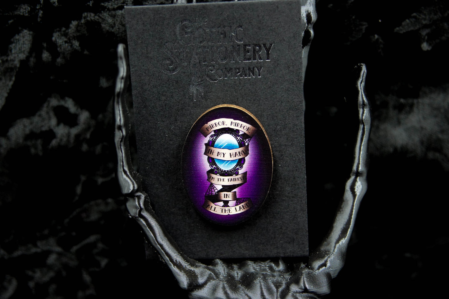 Mirror Mirror Badge | Dark Fairytales
