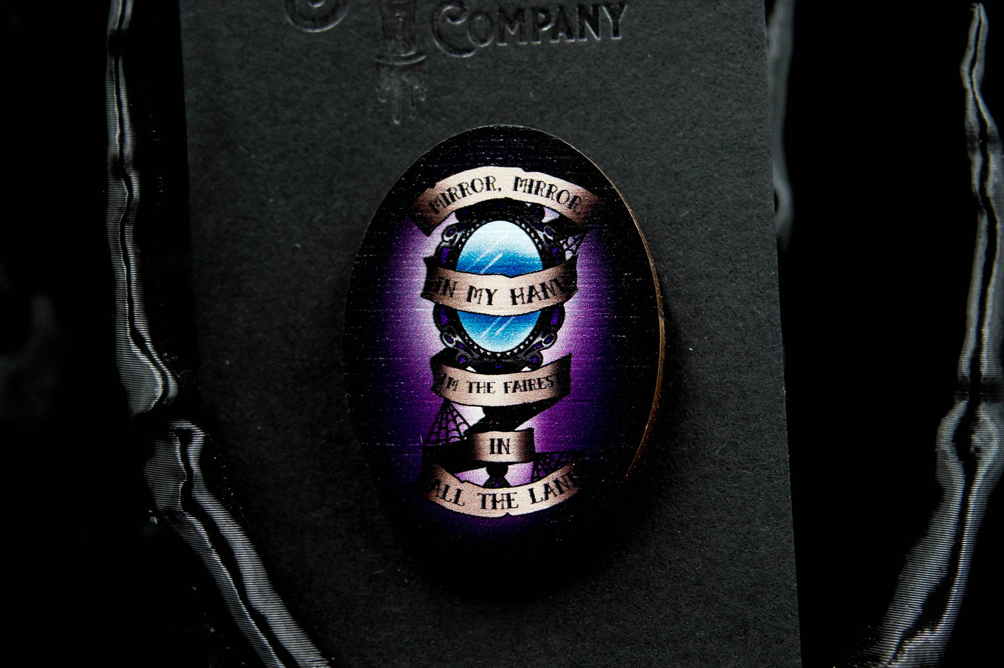 Mirror Mirror Badge | Dark Fairytales