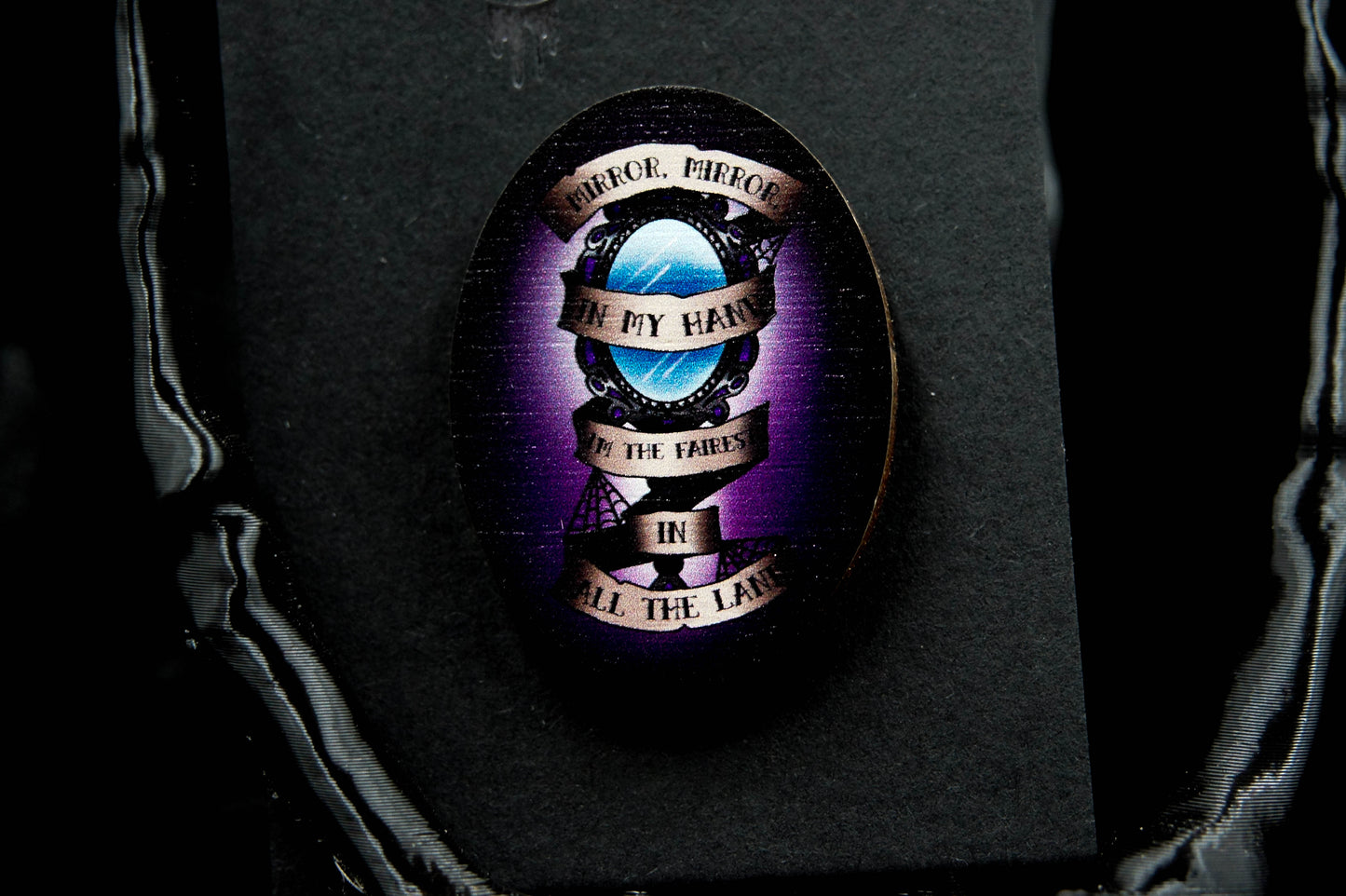 Mirror Mirror Badge | Dark Fairytales