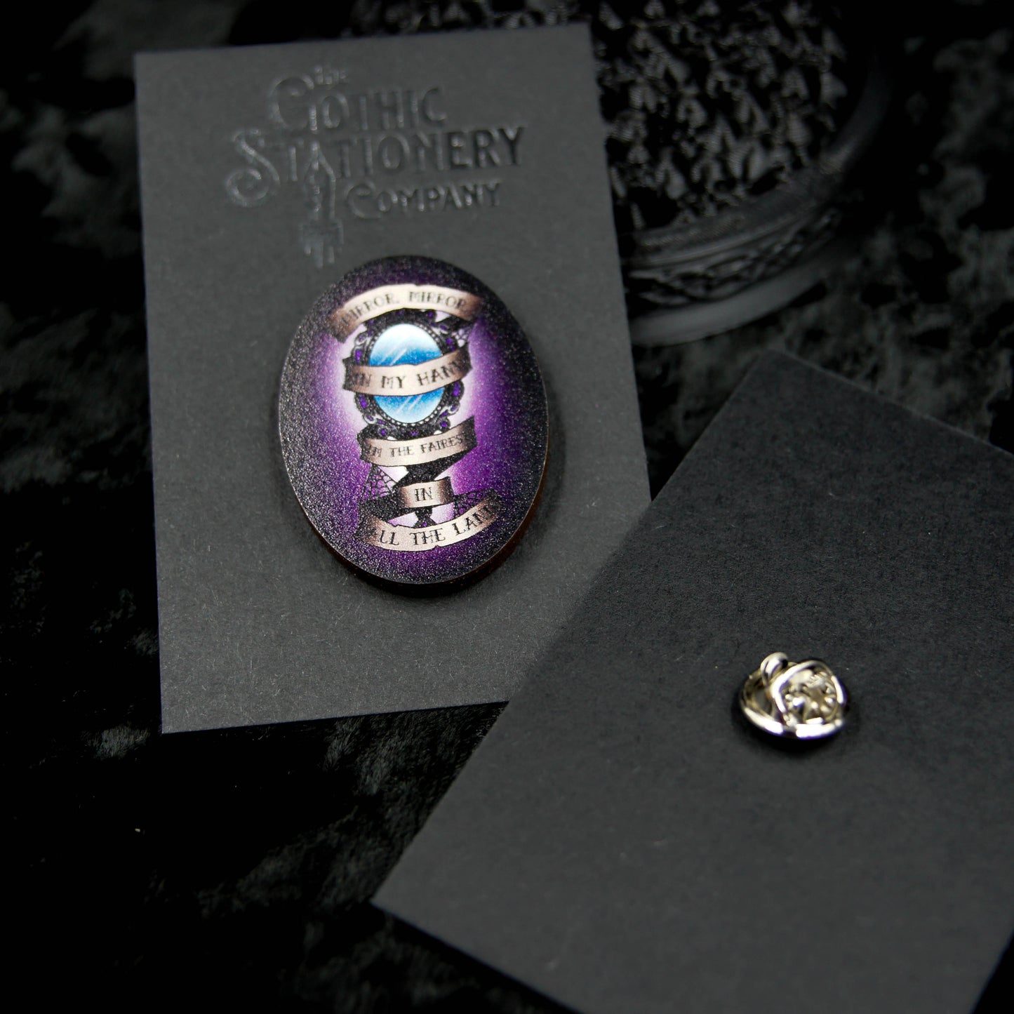 Mirror Mirror Badge | Dark Fairytales