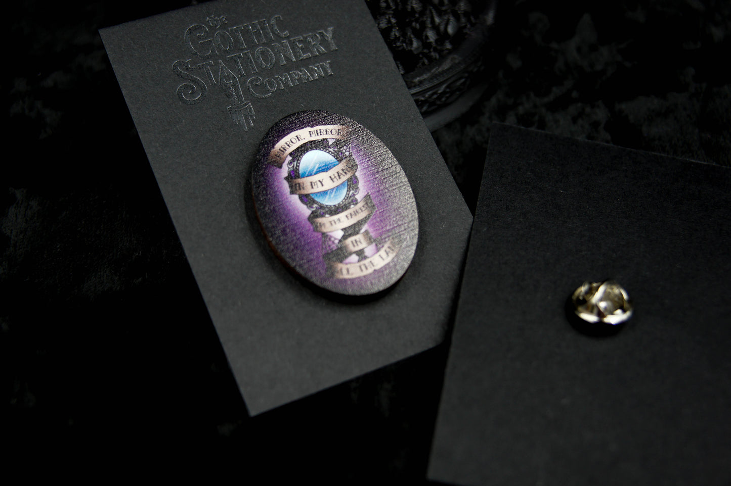 Mirror Mirror Badge | Dark Fairytales