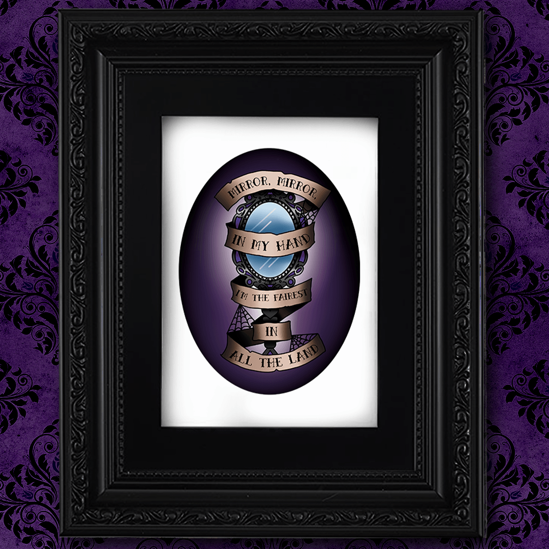 Mirror Mirror Print | Dark Fairytales