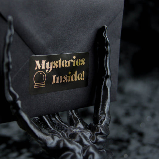 Mysteries Inside Stickers | Elegantly Gothic