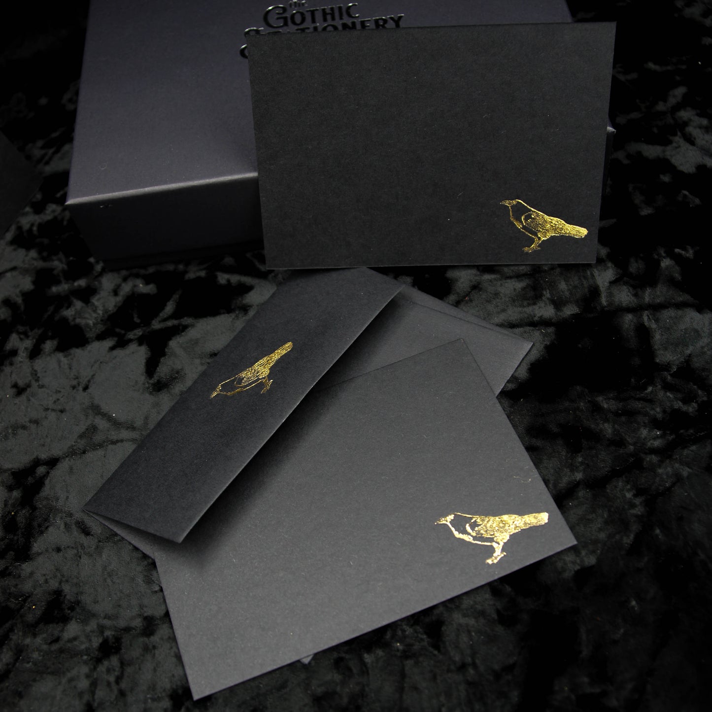 Raven Notecard Set | Elegantly Gothic