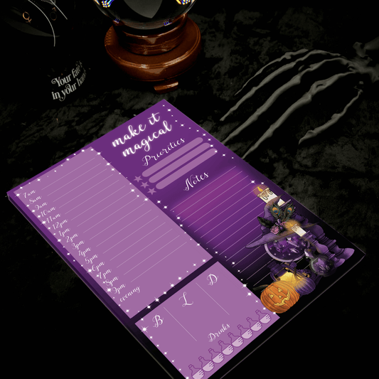 Witches A5 Daily Planner | Amethyst Witch