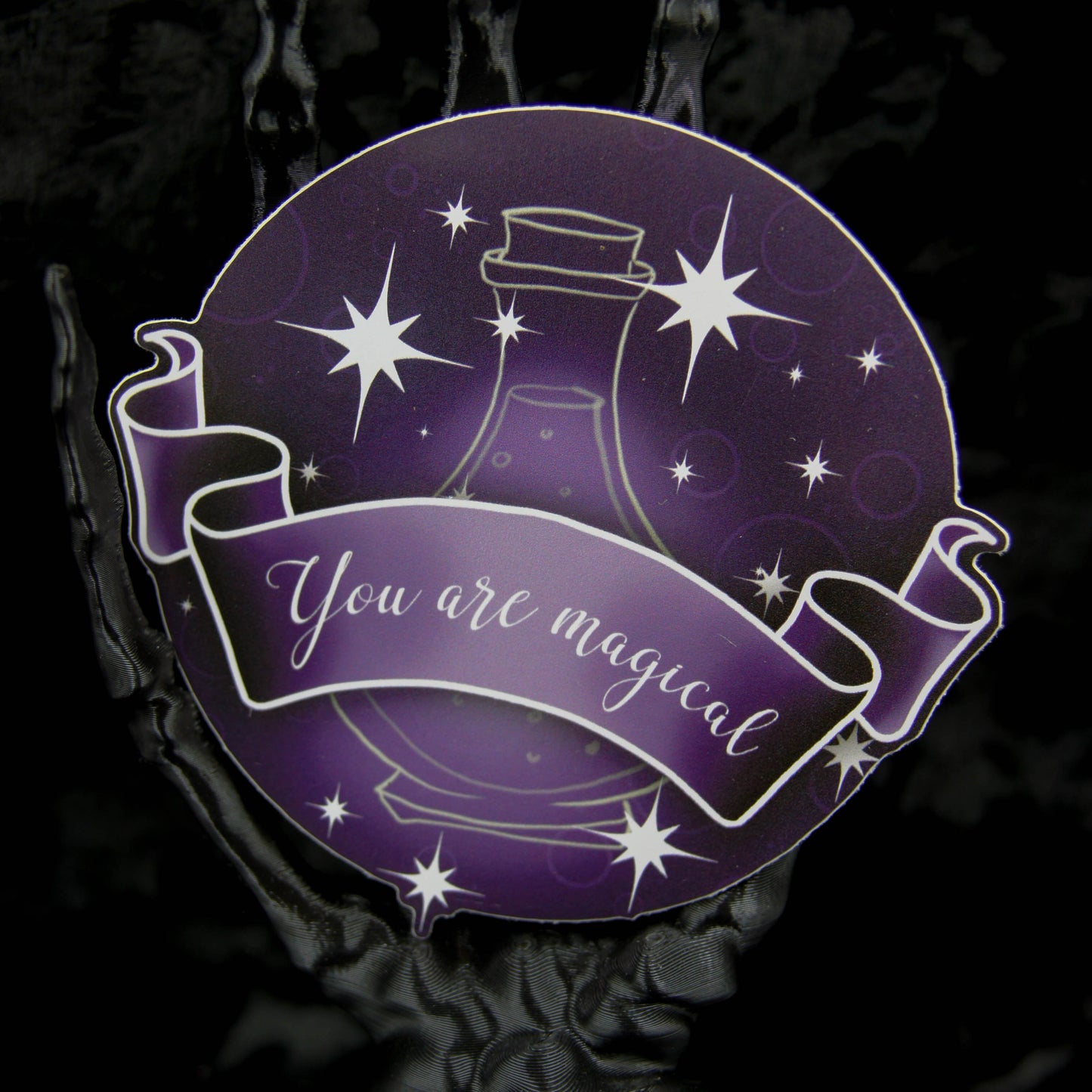 You Are Magical Vinyl Sticker | Amethyst Witch