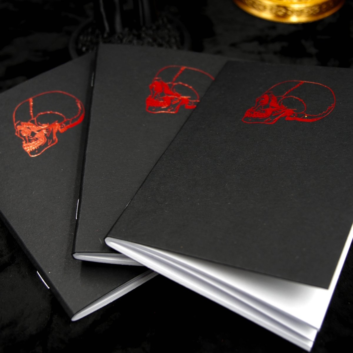Black Skull Travellers Notebook Refill