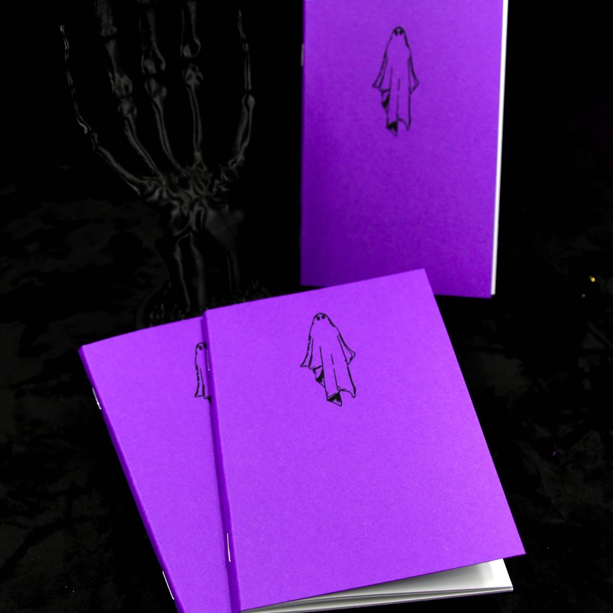 Purple Ghost Gothic Travellers Notebook Refils- The Gothic Stationery Company -