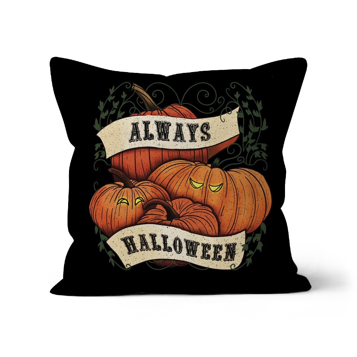 Always Halloween Cushion - The Gothic Stationery Company - Homeware