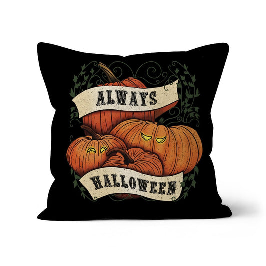Always Halloween Cushion - The Gothic Stationery Company - Homeware
