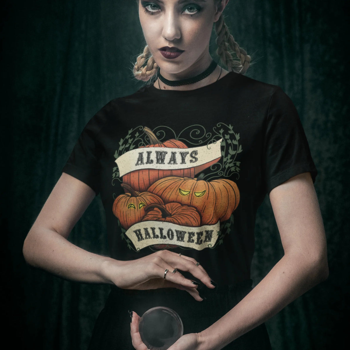 Always Halloween Softstyle T-Shirt - The Gothic Stationery Company - T Shirt