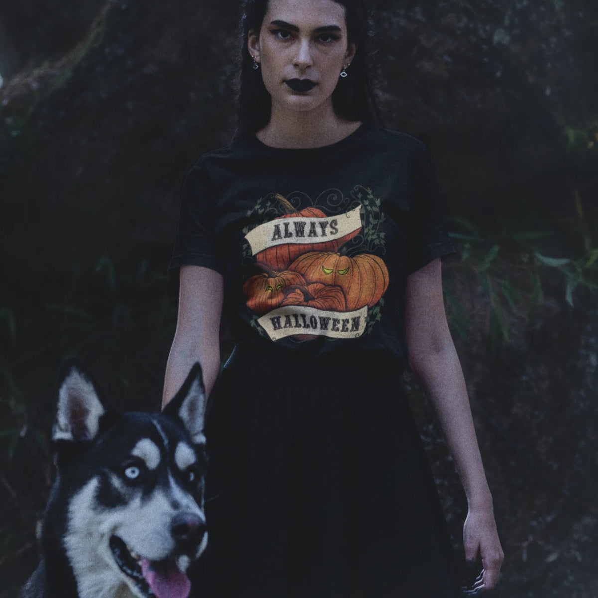 Always Halloween Softstyle T-Shirt - The Gothic Stationery Company - T Shirt