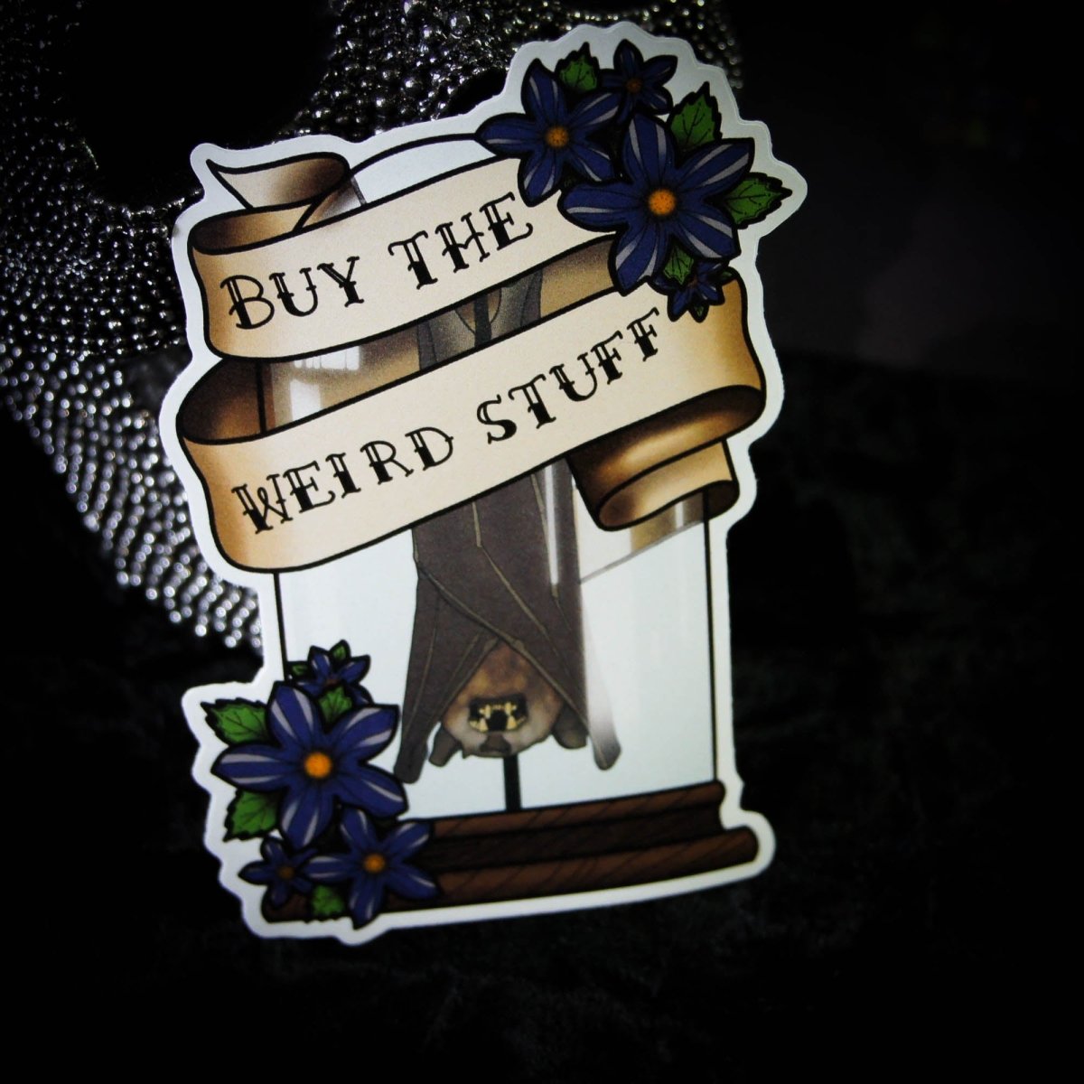 Buy The Weird Stuff Curio Collector Vinyl Sticker