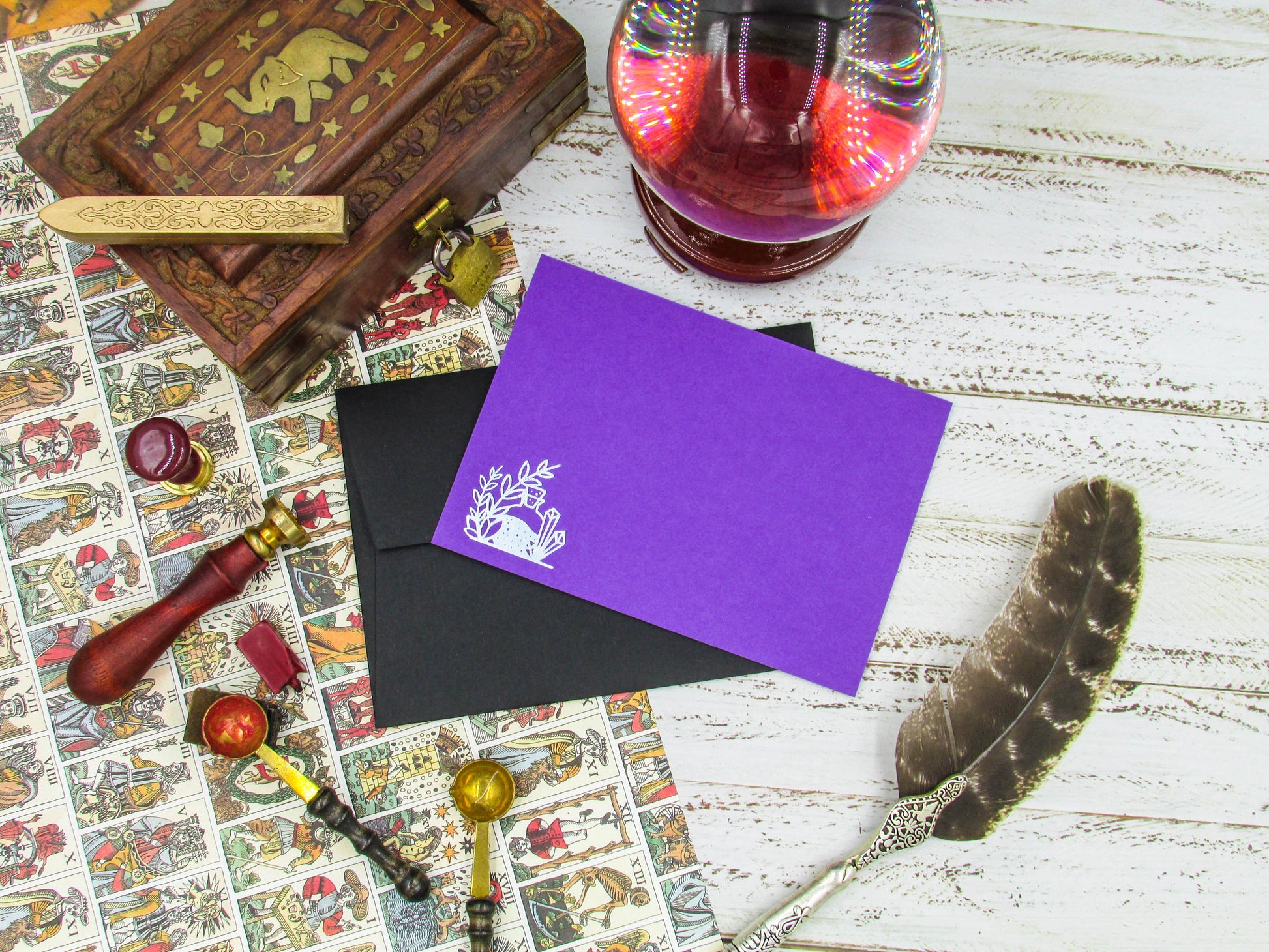 Crystal Potion Notecard Set letter writing