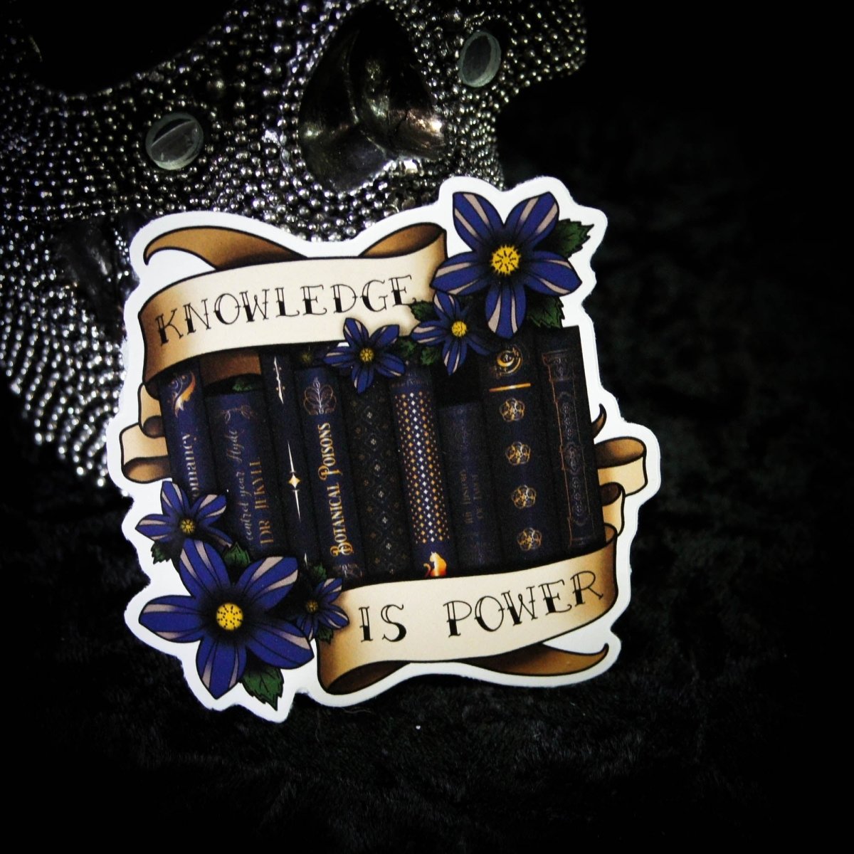 Dark Academia Sticker Pack- Knowledge is power