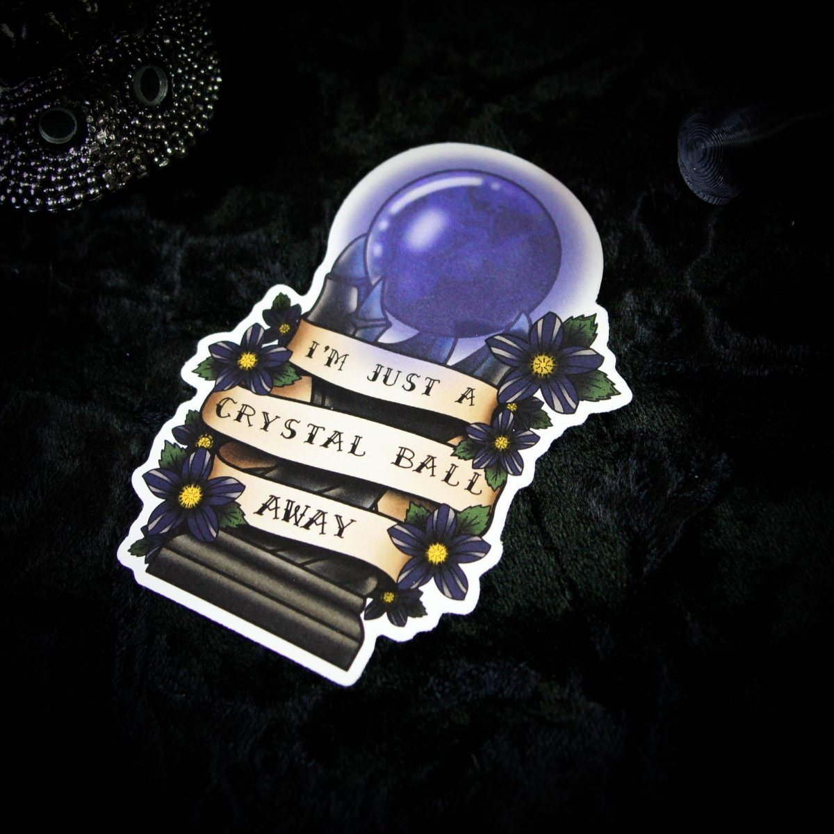 Dark Academia Sticker Pack- Crystal Ball