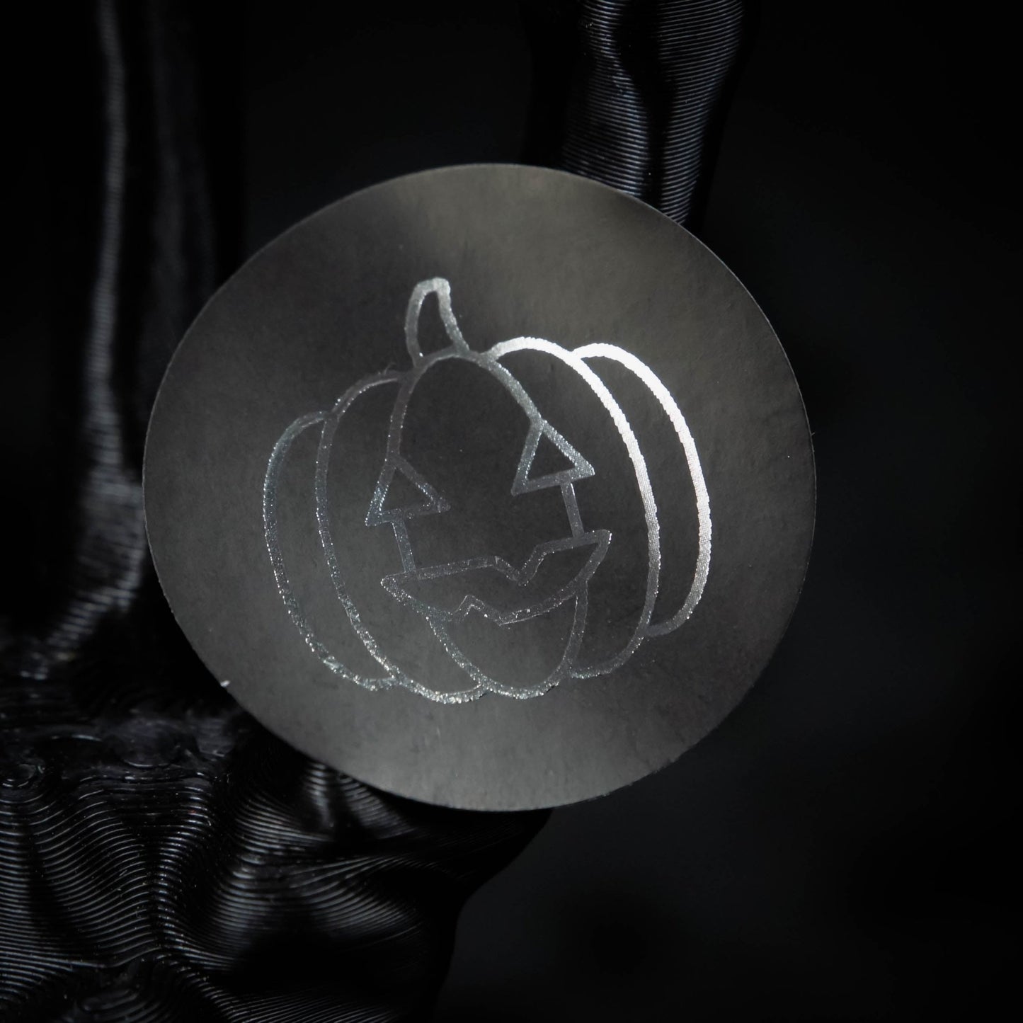 Foiled Pumpkin Stickers