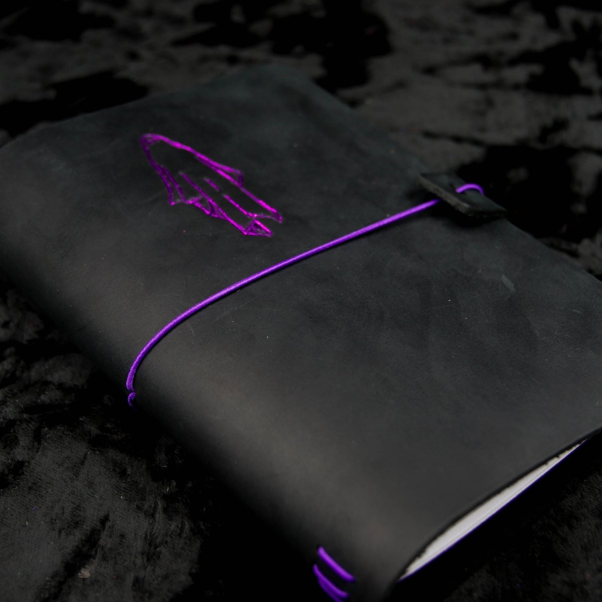 Ghost Leather Traveler's Notebook - Gothic Journal - The Gothic Stationery Company - Notebooks