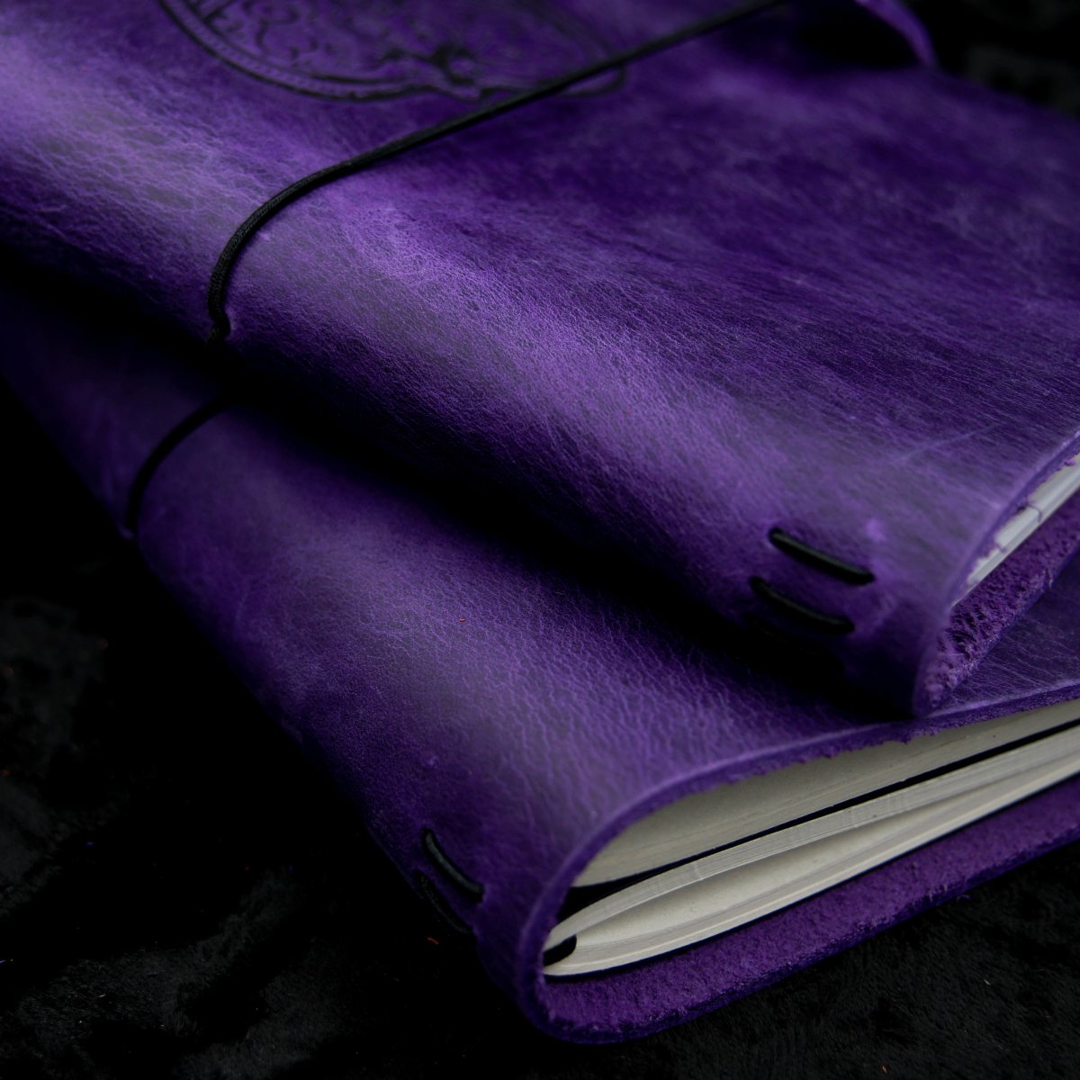 Ghost Leather Traveler's Notebook - Gothic Journal - The Gothic Stationery Company - Notebooks