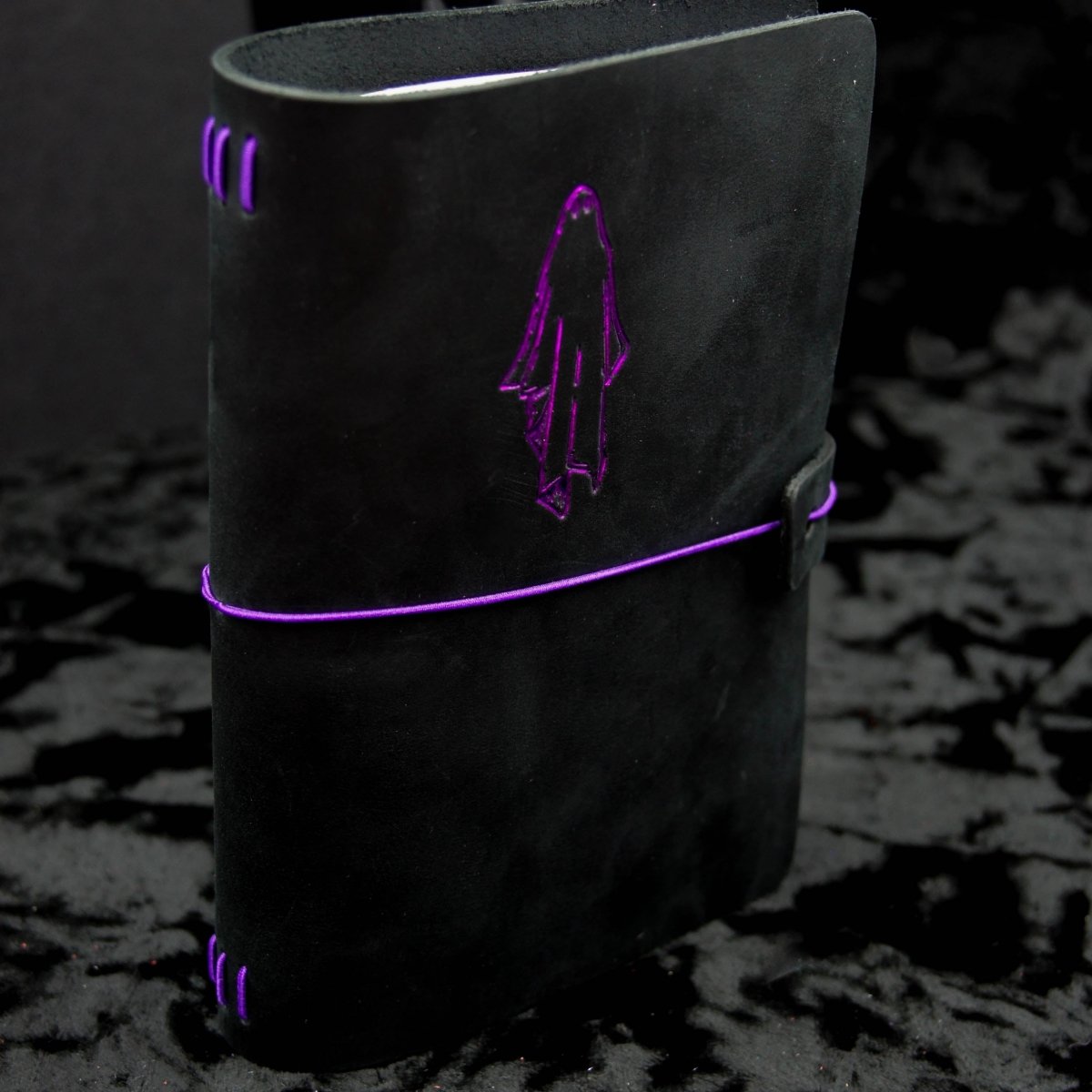 Ghost Leather Traveler's Notebook - Gothic Journal - The Gothic Stationery Company - Notebooks