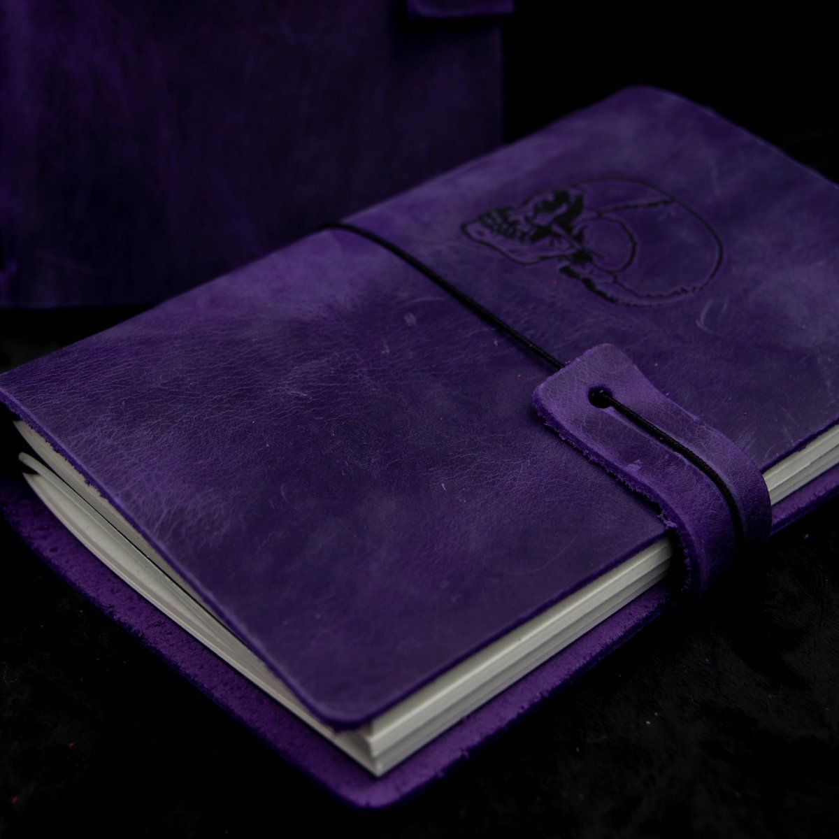 Ghost Leather Traveler's Notebook - Gothic Journal - The Gothic Stationery Company - Notebooks