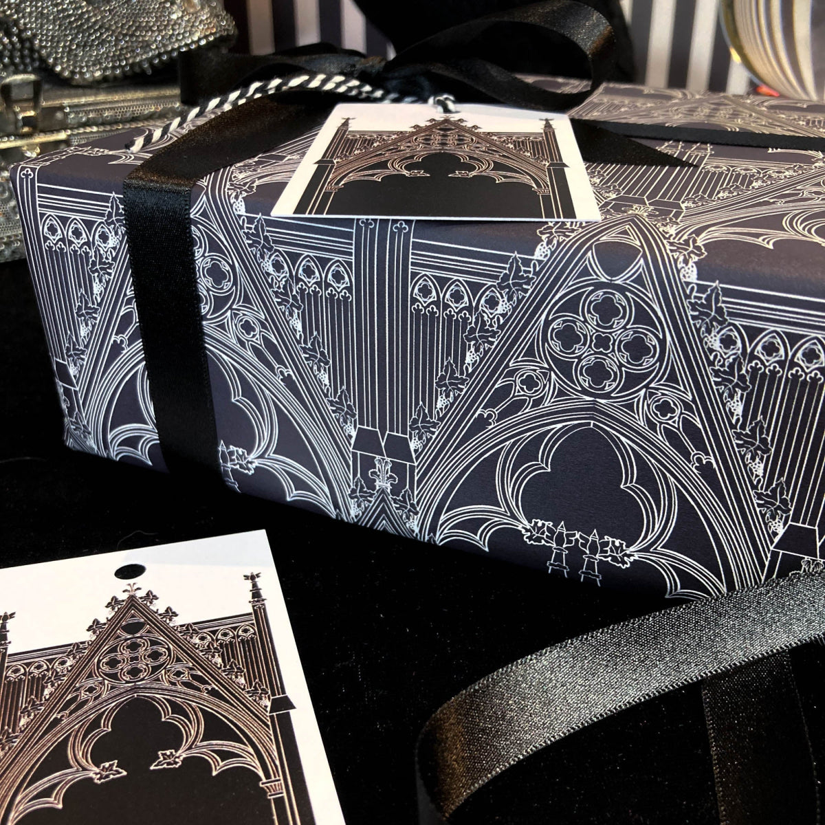 Gothic Arch Wrapping Paper - The Gothic Stationery Company - Gift Wrap