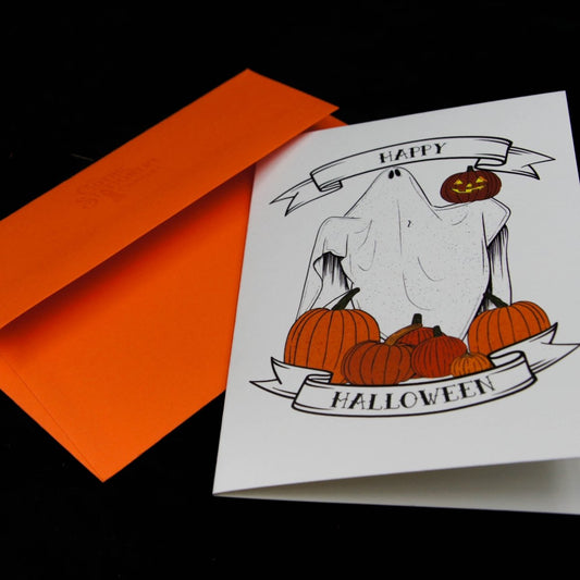 Carte de voeux joyeux Halloween