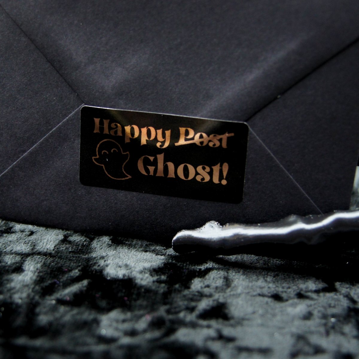 Happy Post Stickers | Elegantly Gothic