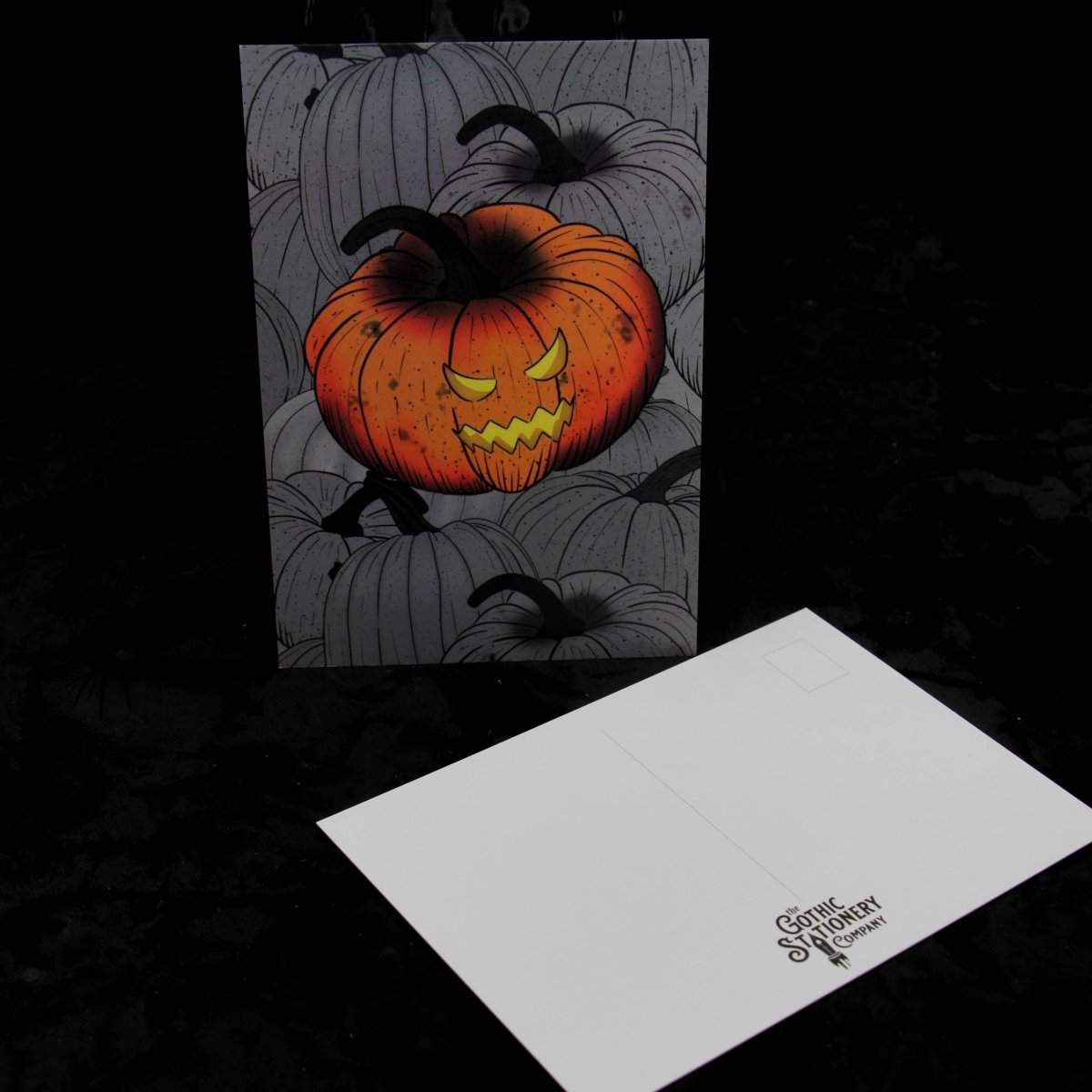 Jack O Lantern A6 Post Card Print