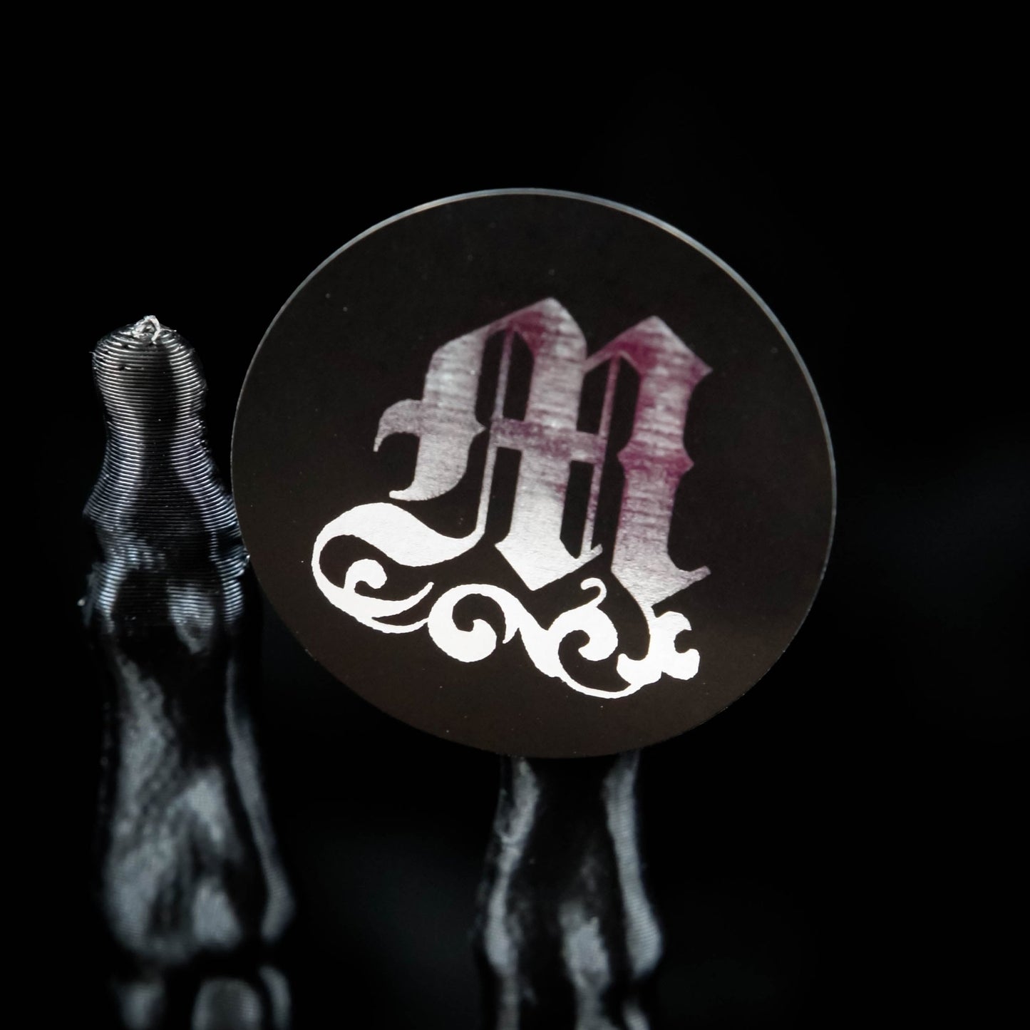 Personalised Initial Gothic Stickers