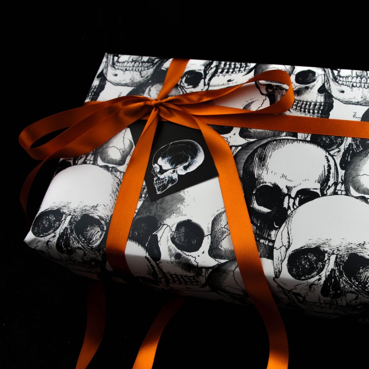 Skull Collage Gothic Wrapping Paper | Gothic Gift Wrap - The Gothic Stationery Company - Gift Wrap