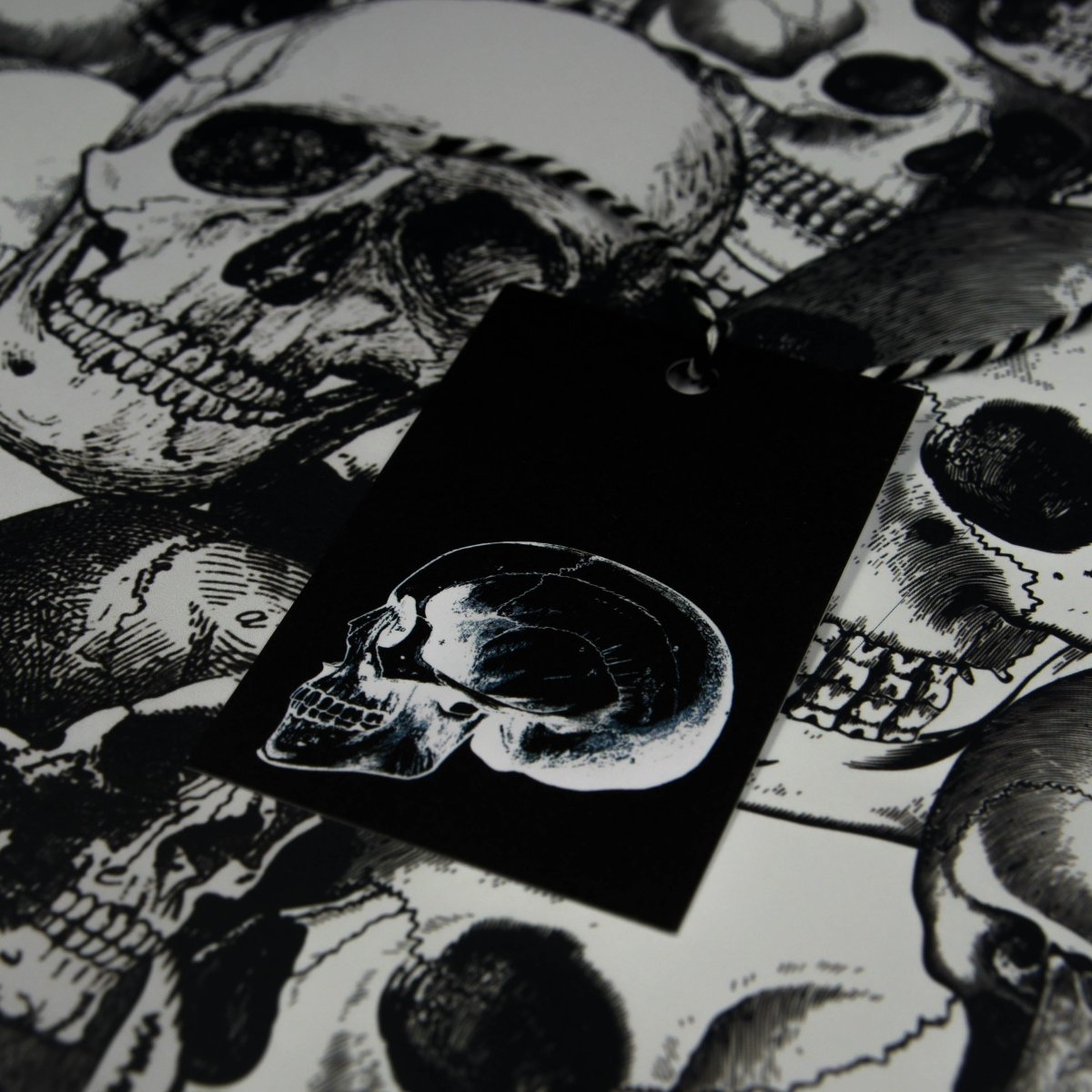 Skull Collage Gothic Wrapping Paper | Gothic Gift Wrap - The Gothic Stationery Company - Gift Wrap